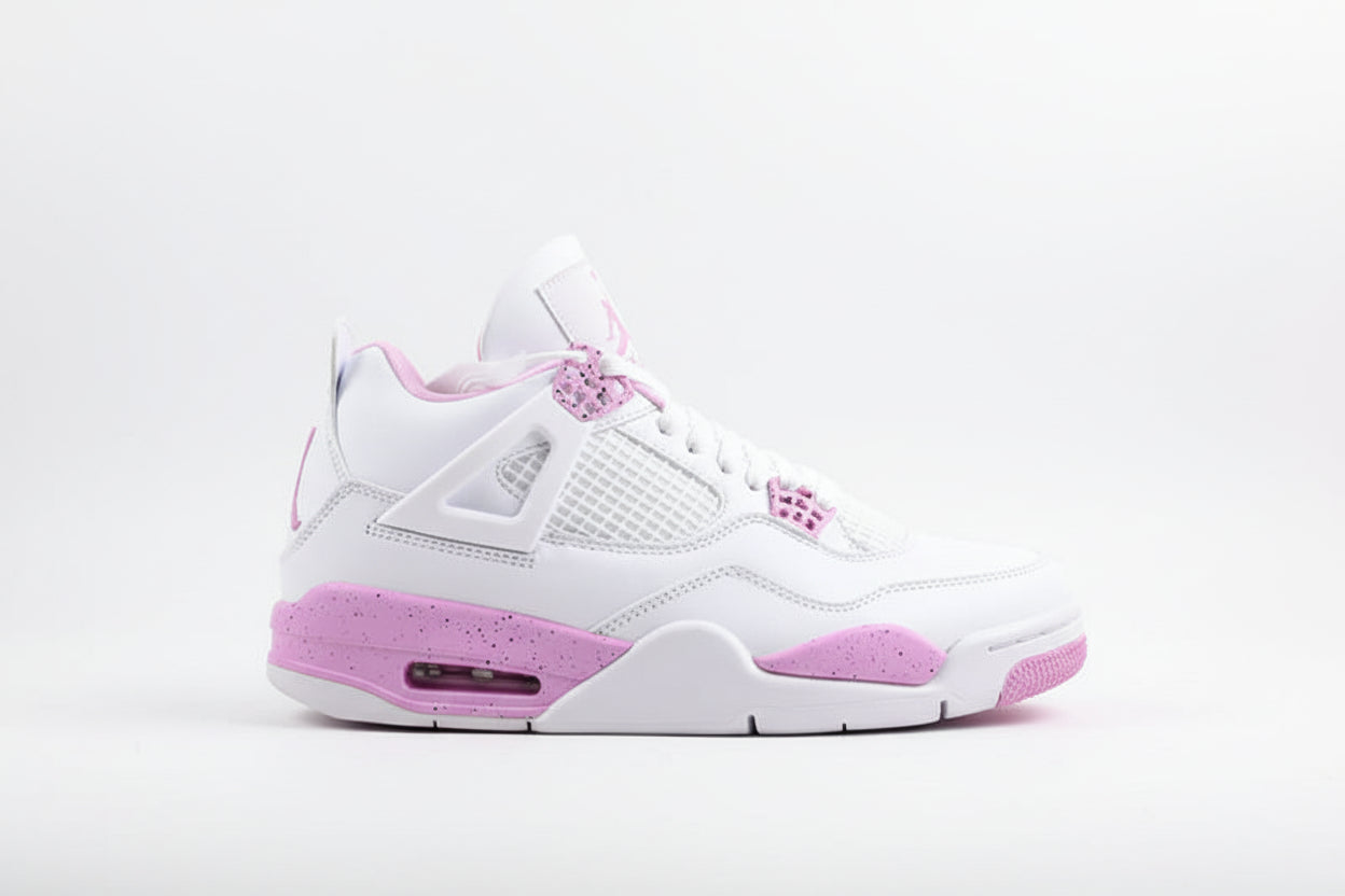 JORDAN 4 PINK WHITE