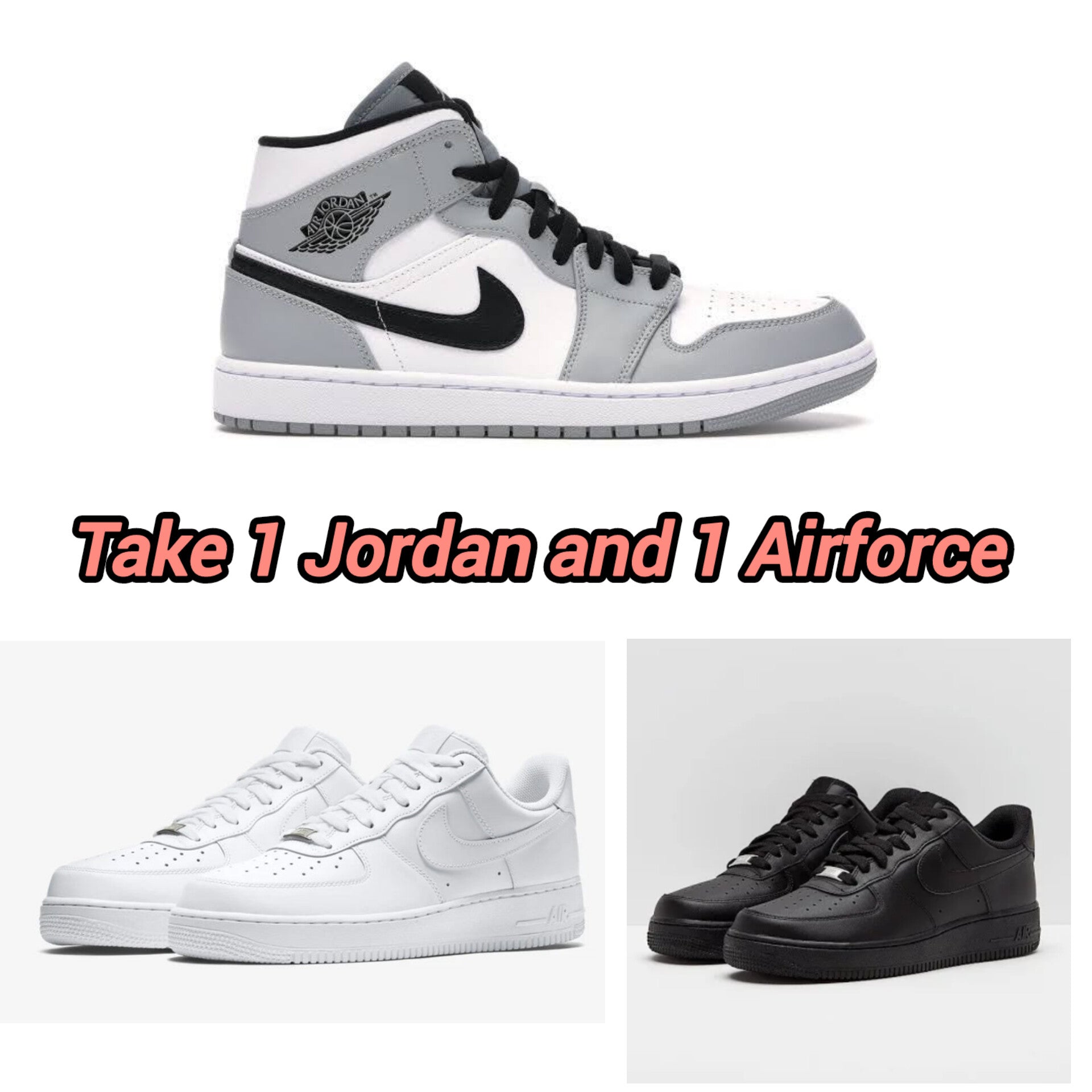 Jordan Grey +Airforce â TheSGMTOUCH