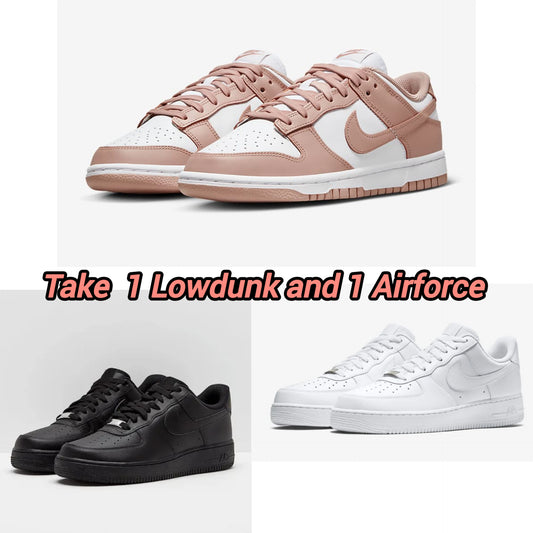 Lowdunk Salmon +Airforce