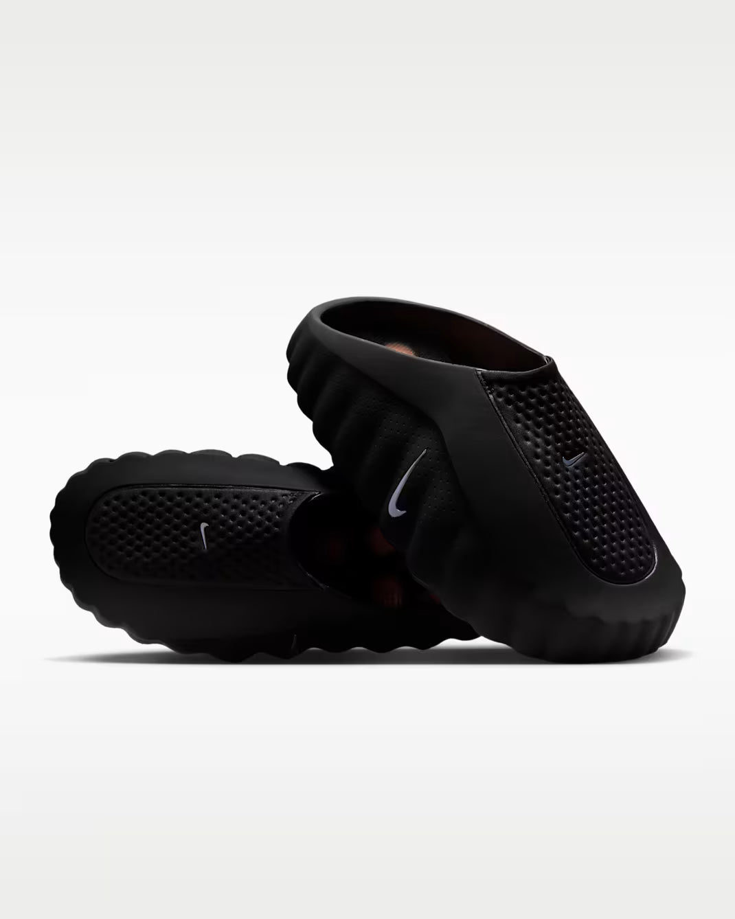 NIKE 001 BLACK SLIDES