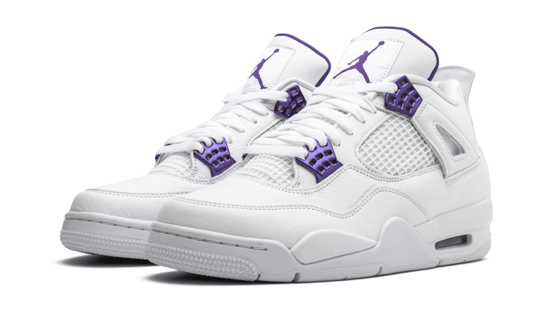 Jordan 4 White Purple