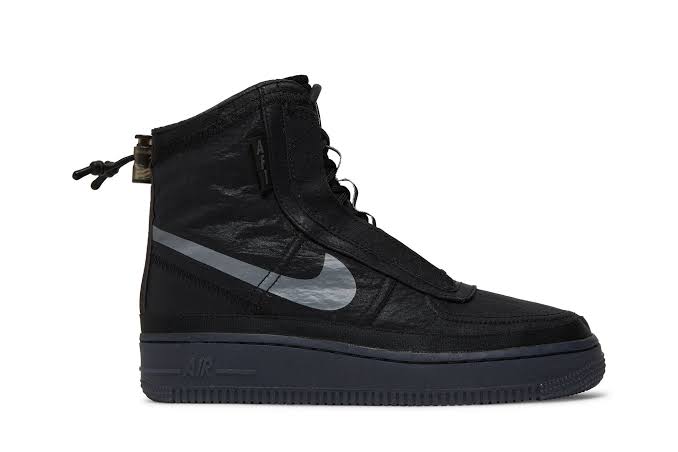 AIRFORE 1 SHELL BOOT BLACK