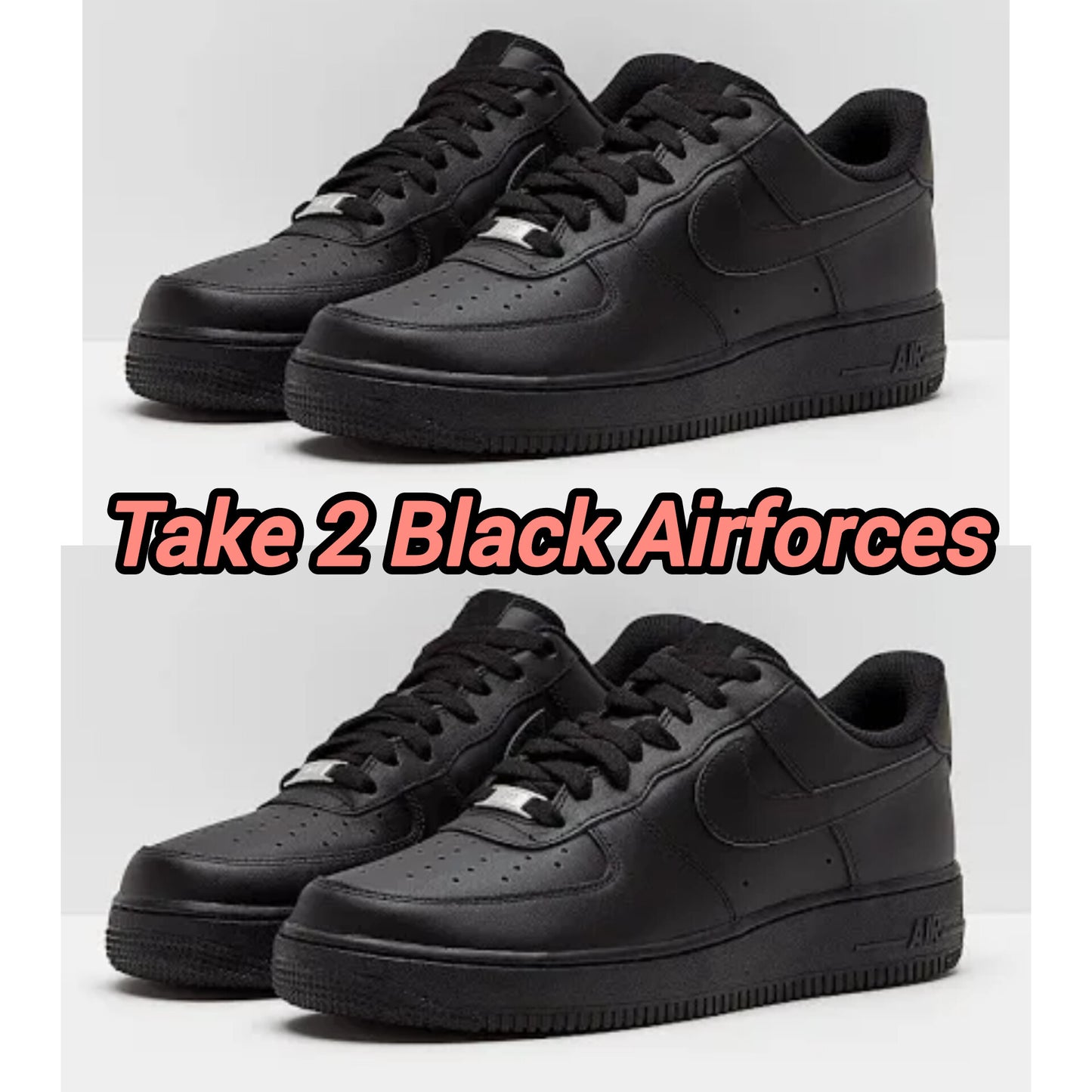 Black + Black Airforce