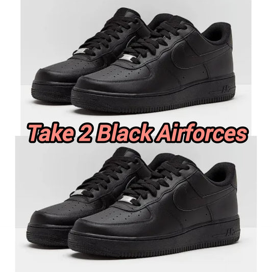 Black + Black Airforce