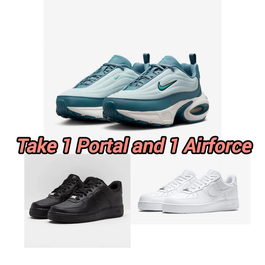 Nike Portal Light Blue + Airforce