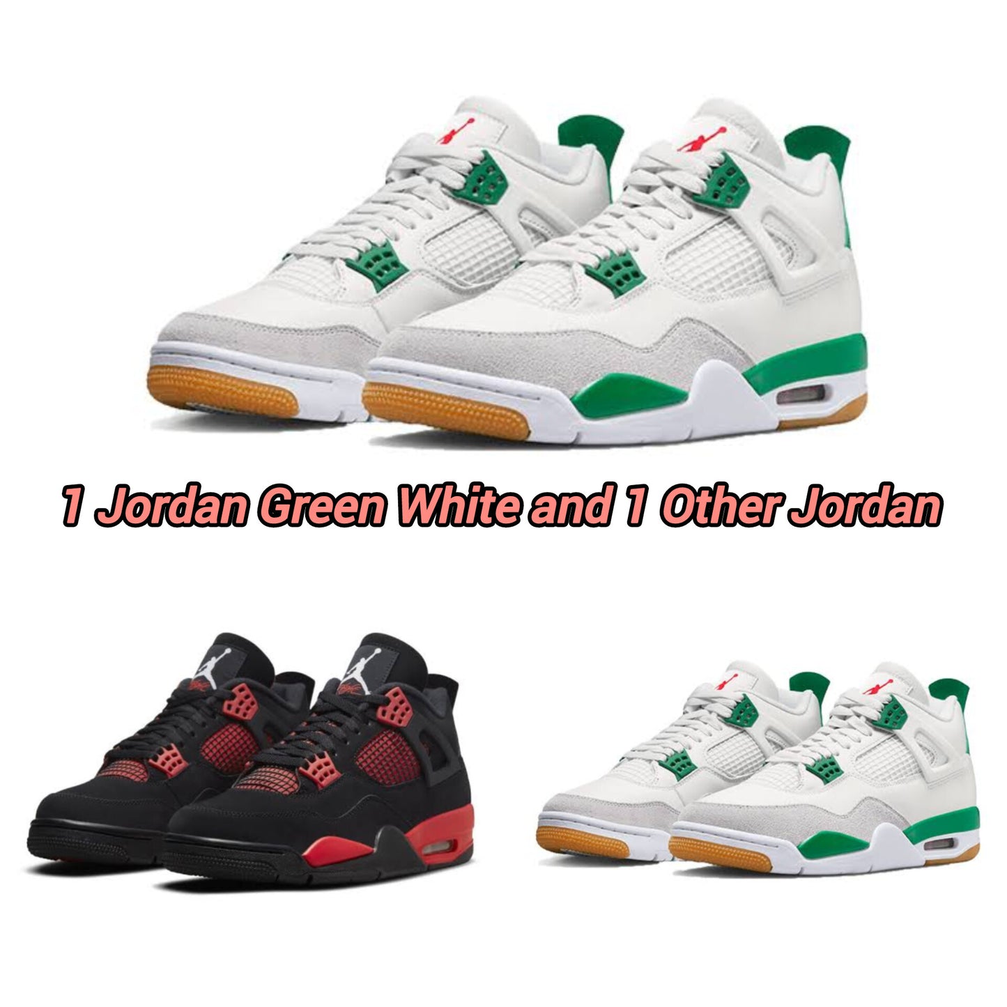 Jordan Green + Jordan Black/Green