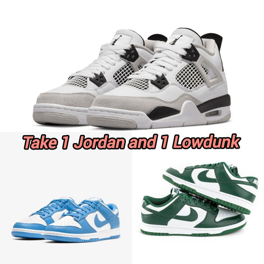 Jordan + Lowdunk Blue/Green