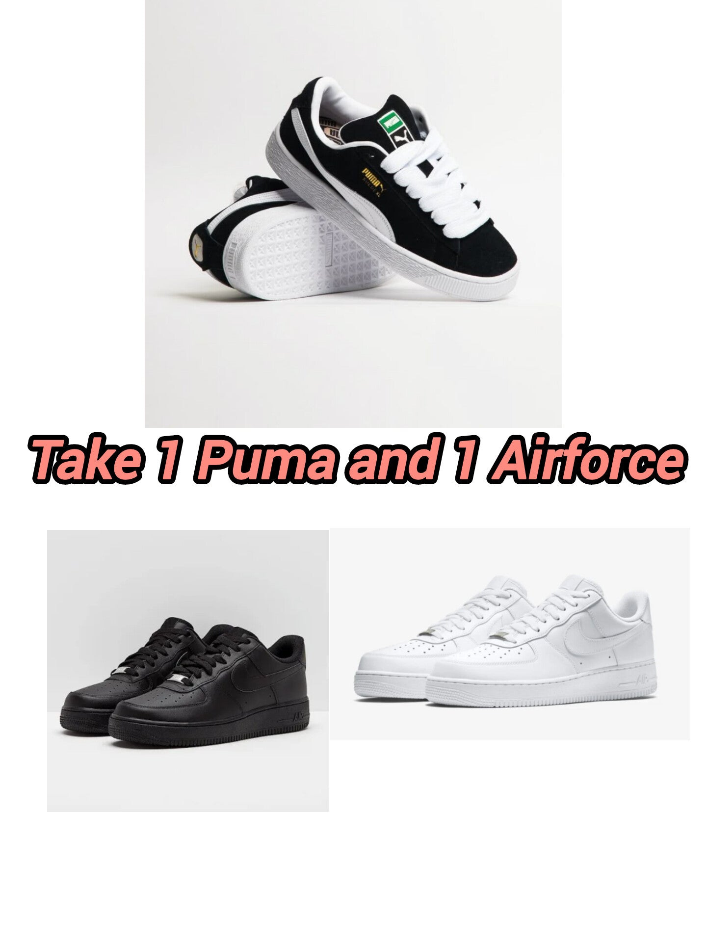 Puma Xl Black + Airforce
