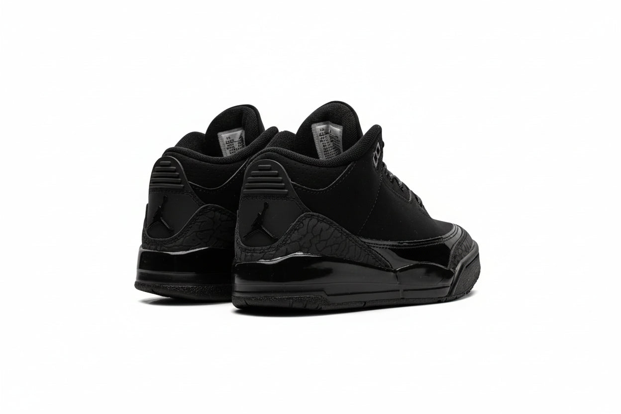 JORDAN RETRO 3 BLACK
