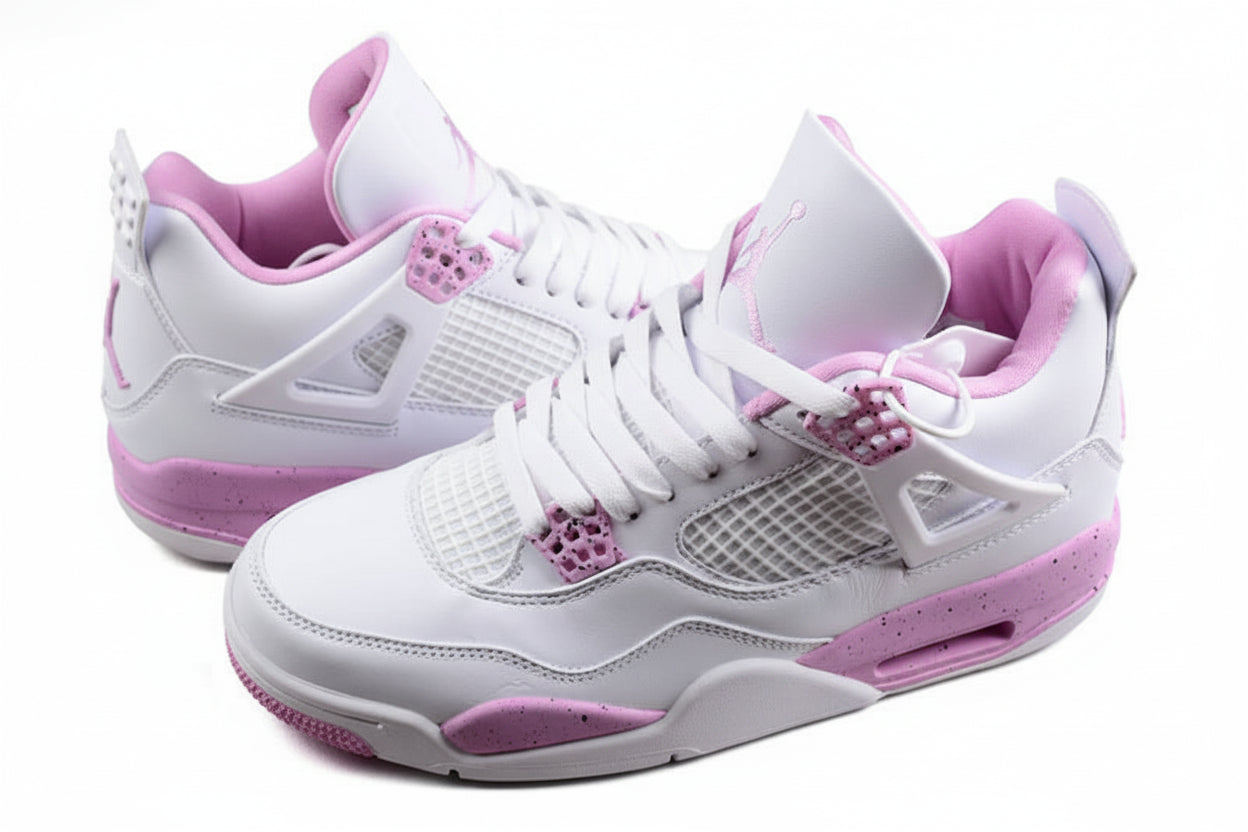 JORDAN 4 PINK WHITE
