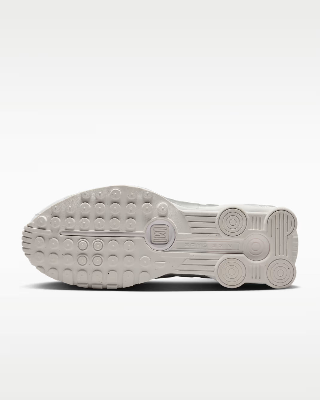 NIKE SHOX R4 WHITE METALLIC