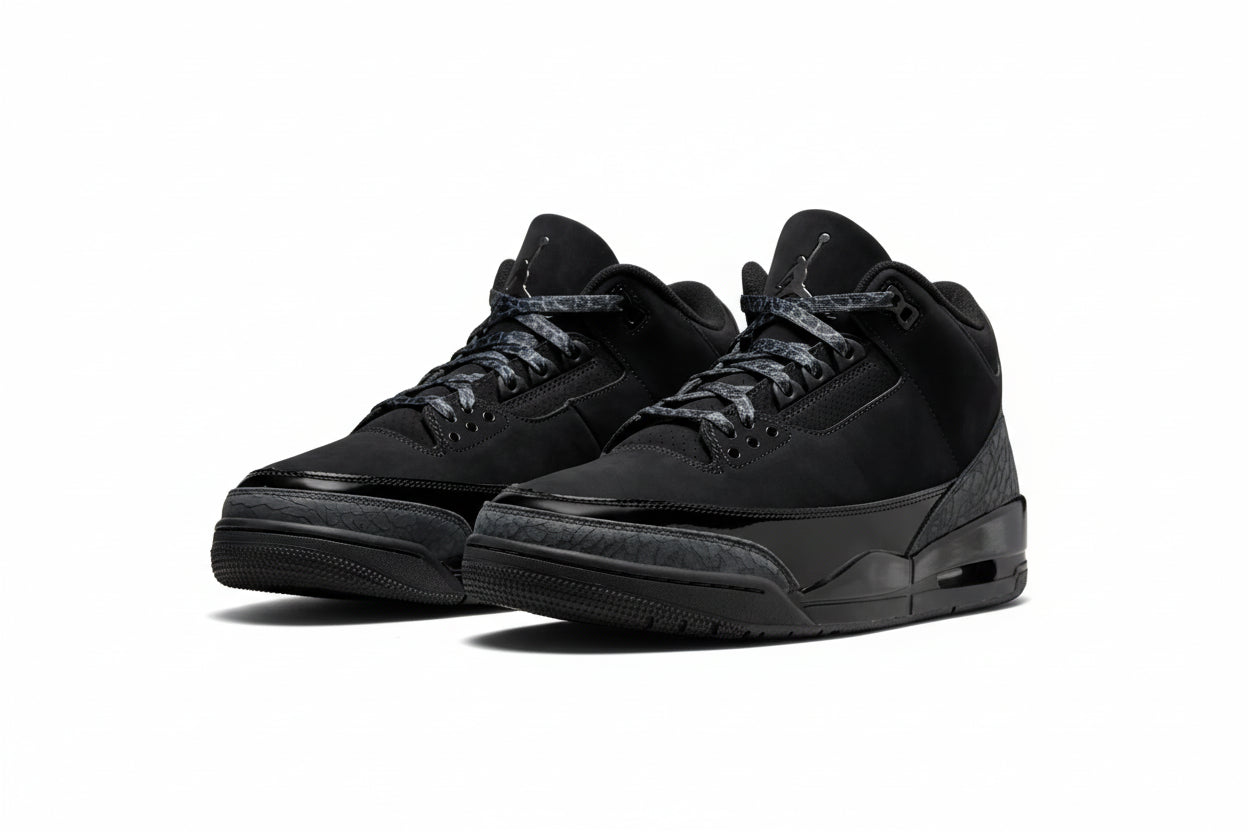 JORDAN RETRO 3 BLACK
