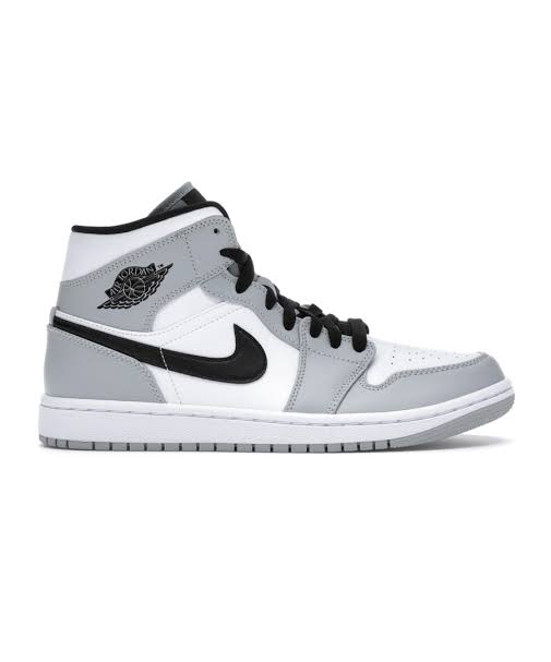 JORDAN 1 MID LIGHT SMOKE GREY