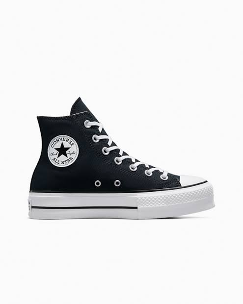 CONVERSE LIFT BOOT BLACK