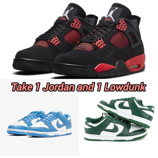 Jordan + Lowdunk Blue/Green