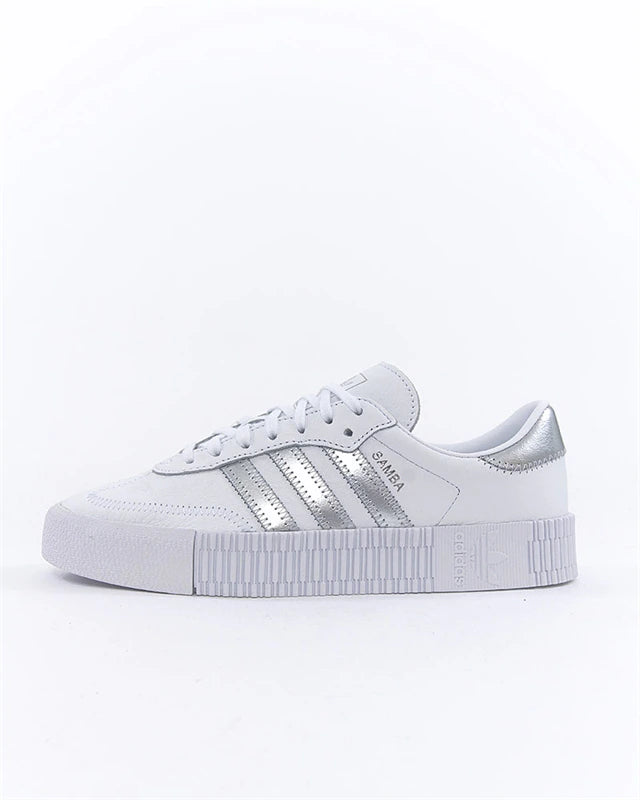 ADIDAS SAMBA HIGH SILVER