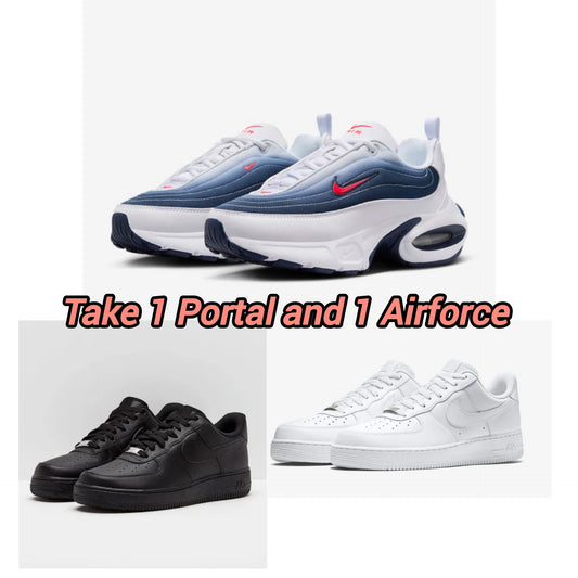 Nike Portal White +Airforce