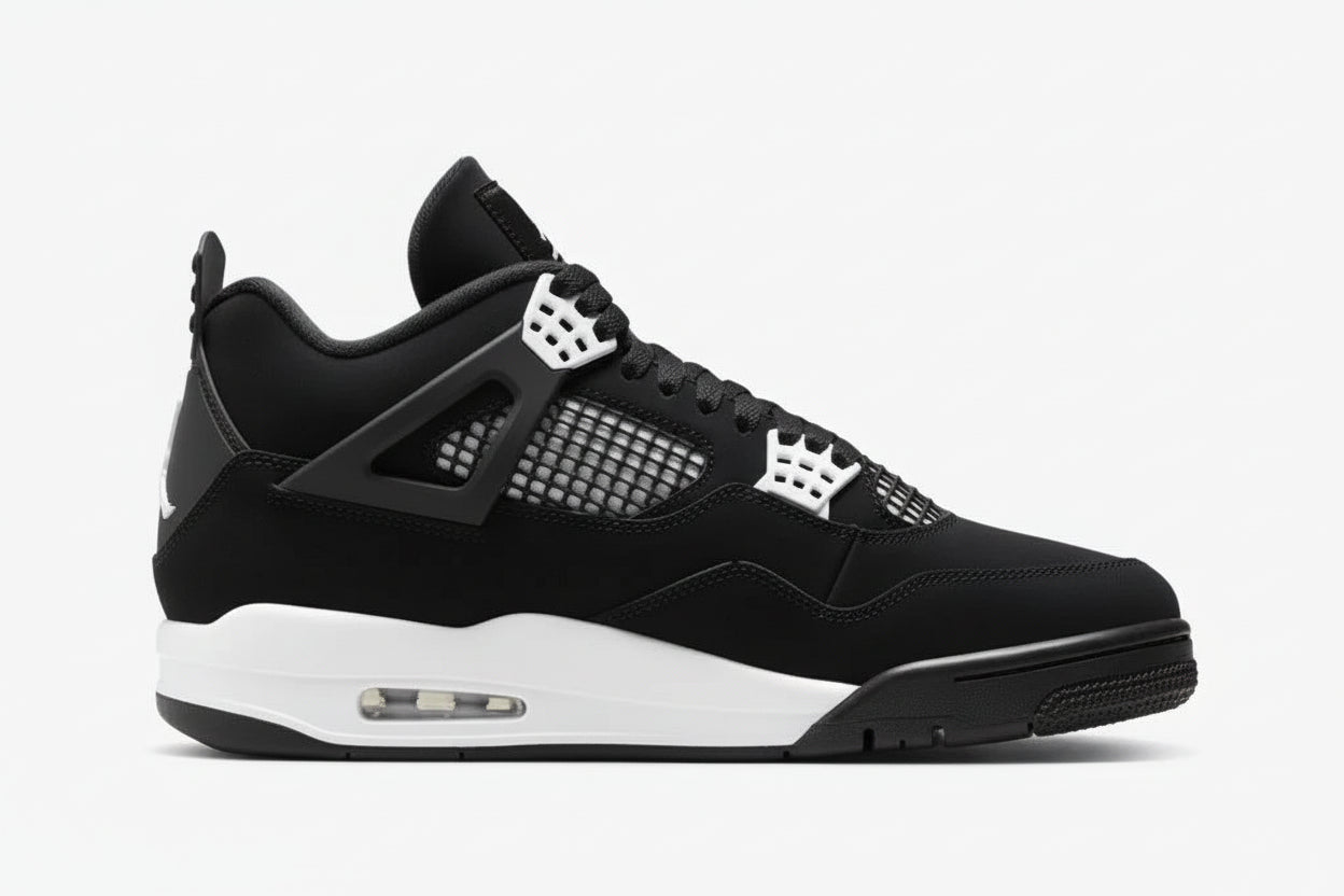 JORDAN 4 RETRO BLACK
